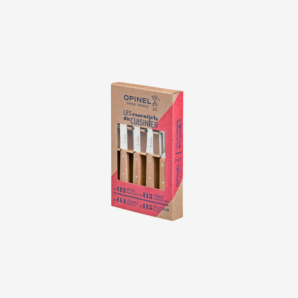 Messenset 4-delig 'Les Essentials Naturel'