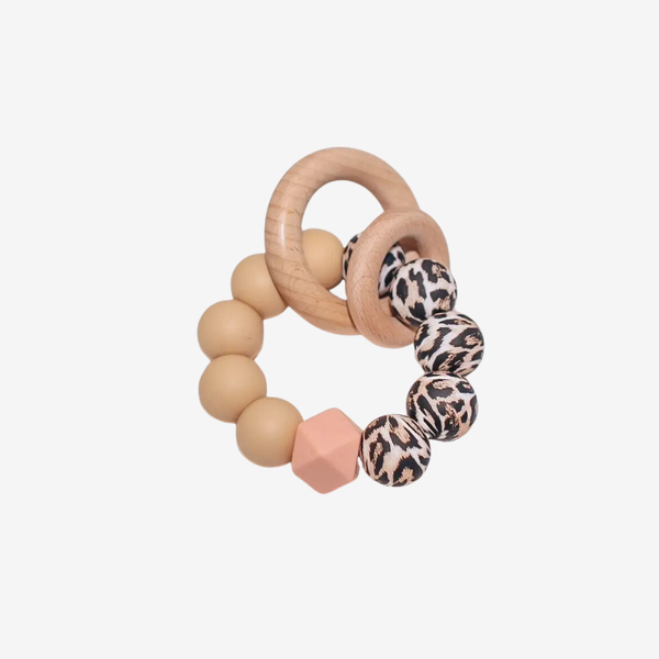 Bijtring Luipaard Beige
