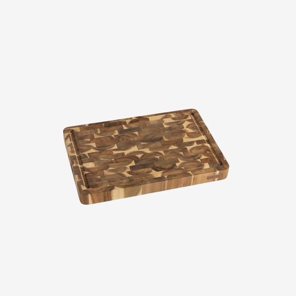 Hakblok Acacia 45x30x4cm