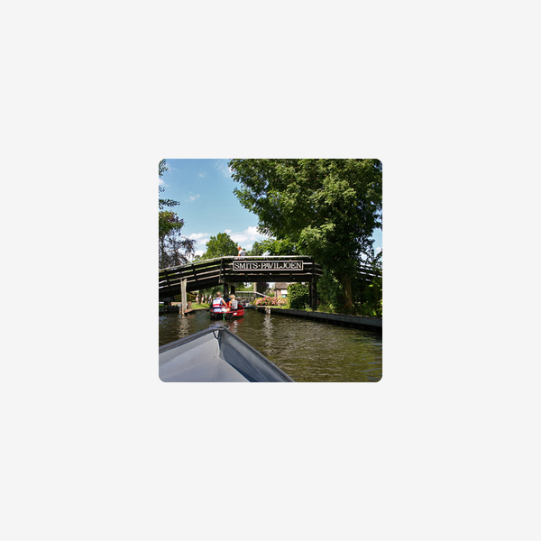 Giethoorn verkennen met elektrische boot
