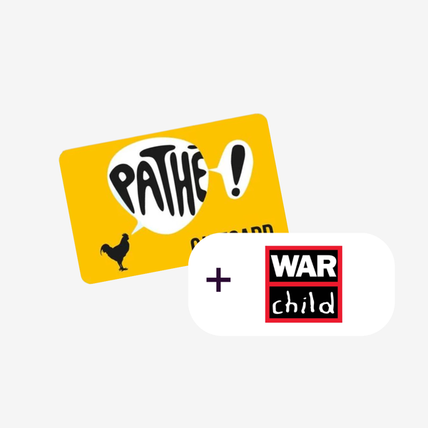 Cadeaukaart €50 & Donatie €25 Warchild