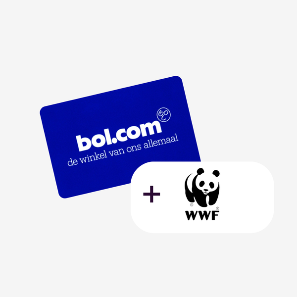 Cadeaukaart €50 & Donatie €25 WWF