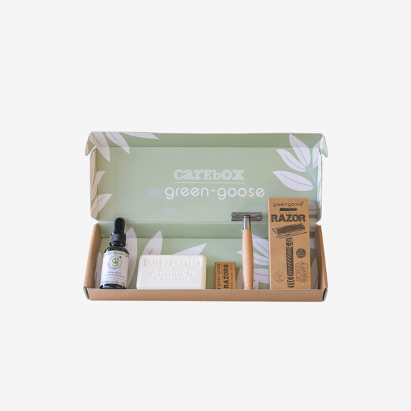 Natuurlijk scheren cadeauset