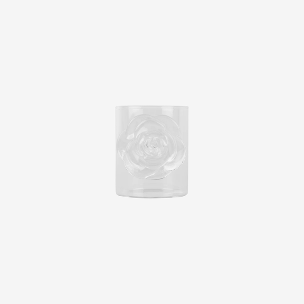 Rose Tumbler Clear
