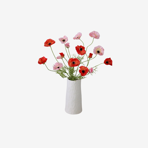 Zijden boeket Poppy