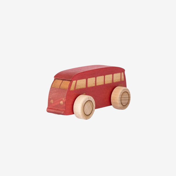 Houten Rode Bus