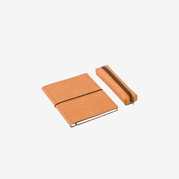 Schrijfset LUXE - Blond Bruin
